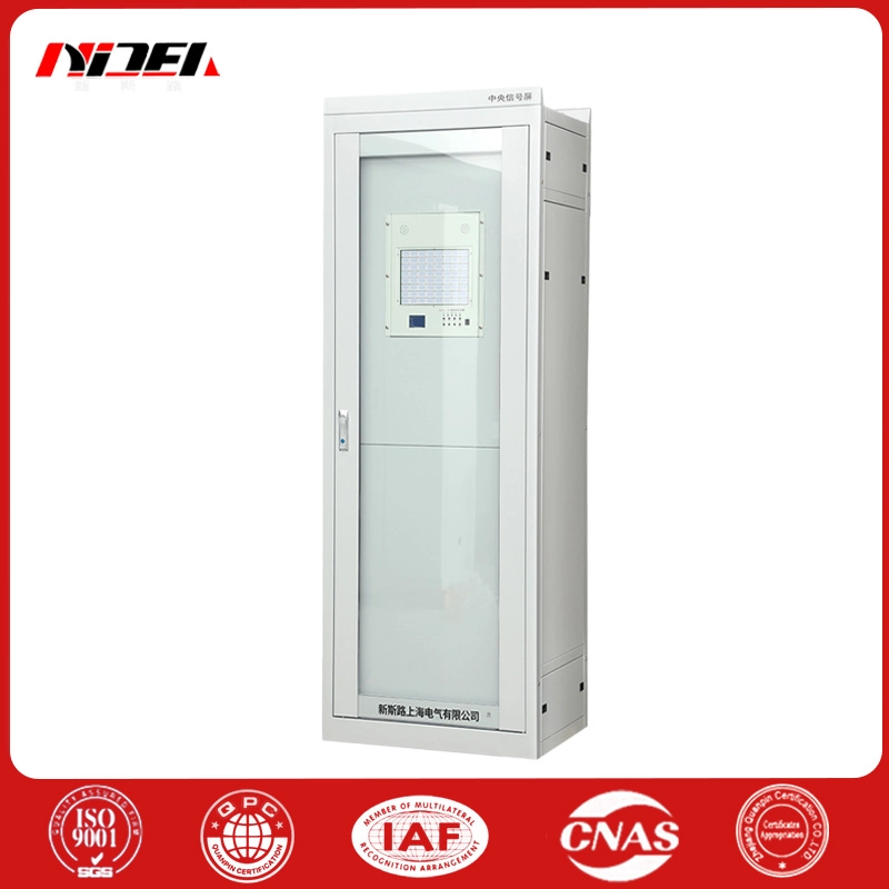 Tela de sinal central baseada em microcomputador